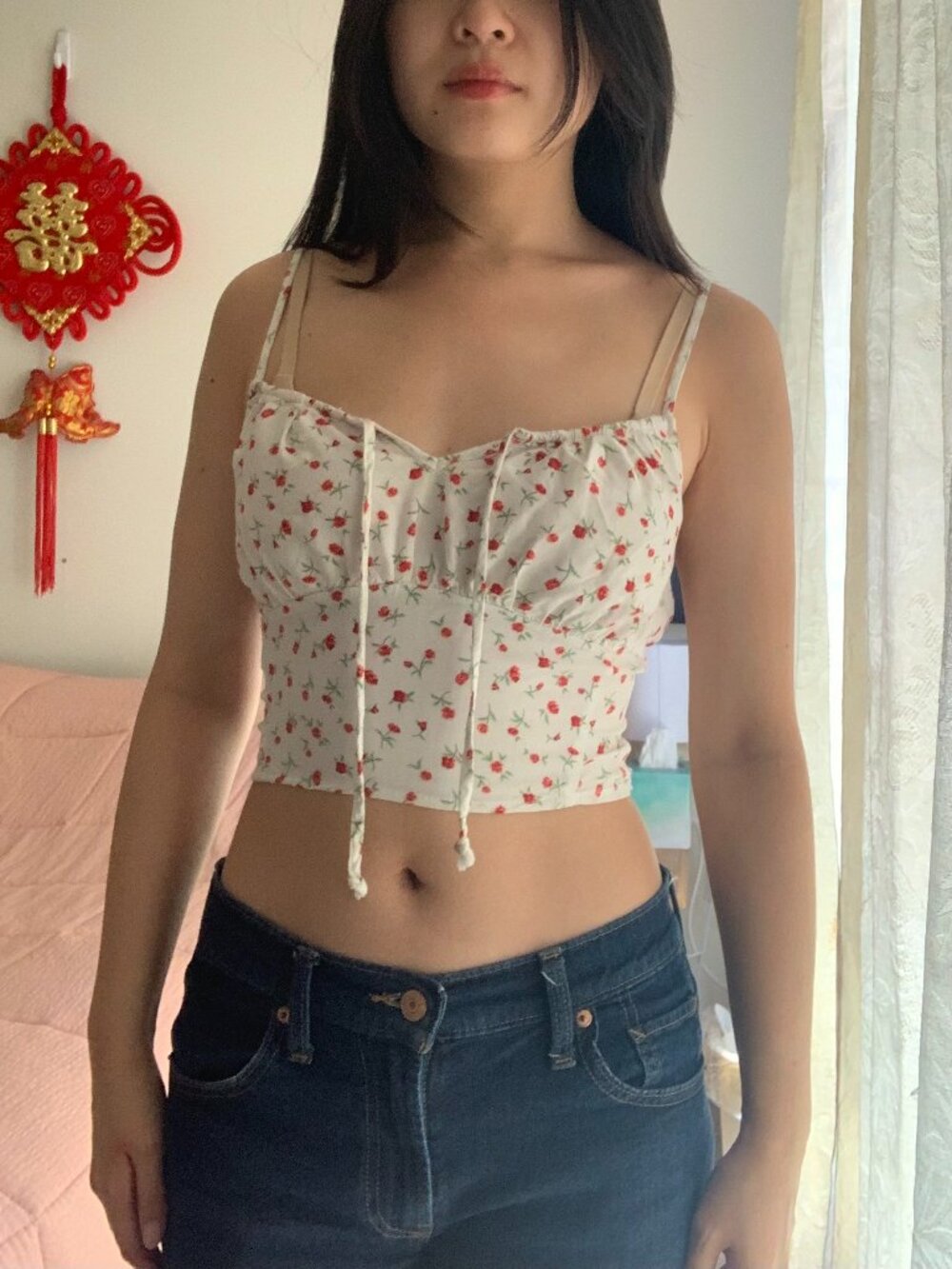 Floral Crop Top
